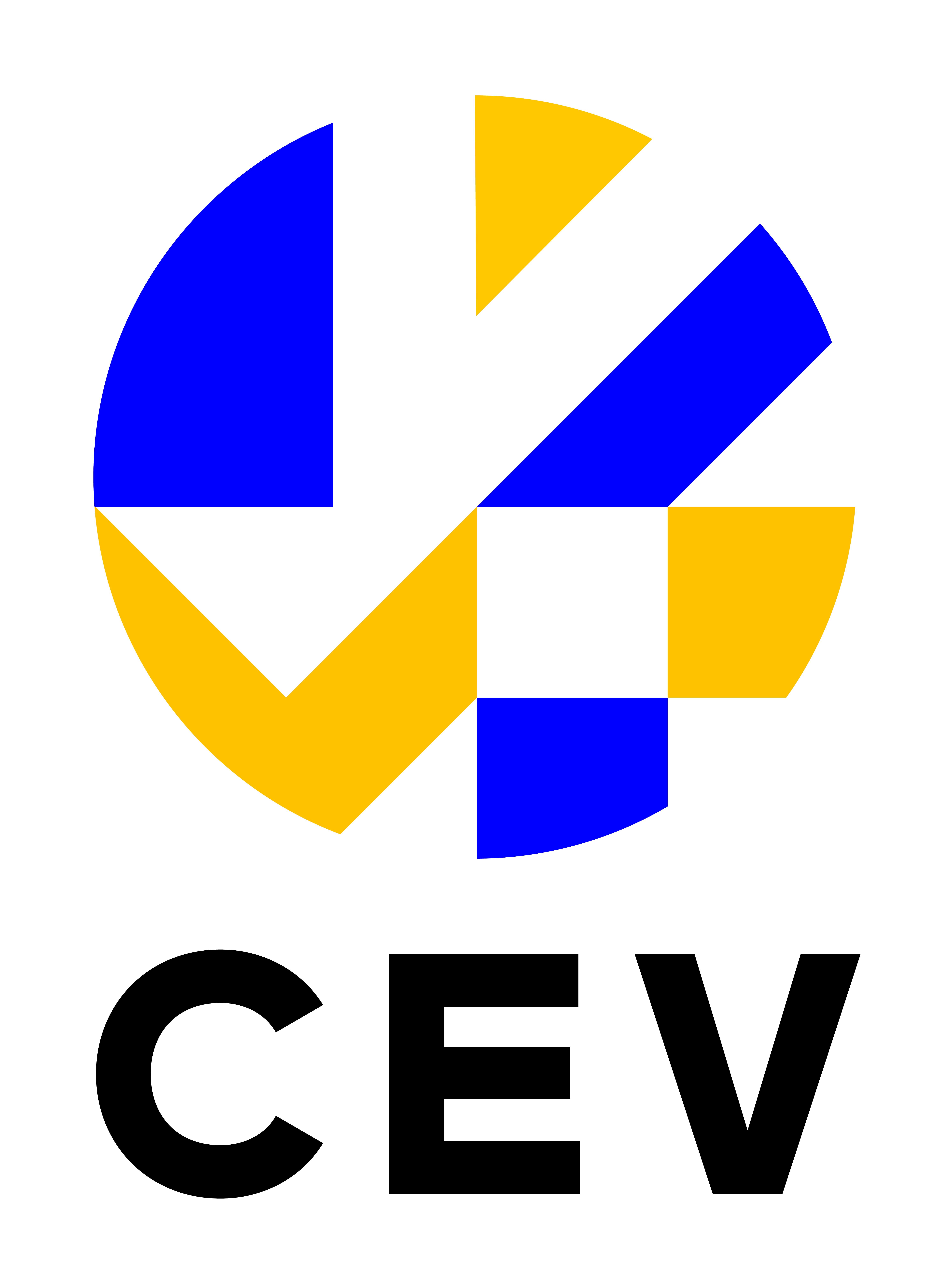 CEV EUROPEAN VOLLEYBALL CONFEDERATION Logo